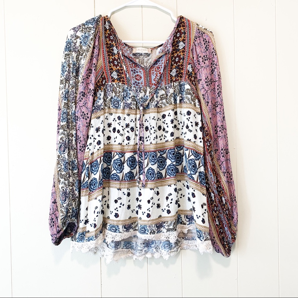 Altar’d State Boho Blouse Small